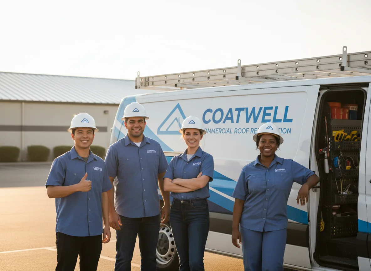 Commercial roof coating company in East Waterford, PA